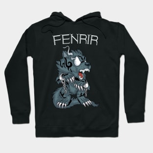 Fury of the Wolf: Fenrir the Destroyer Hoodie